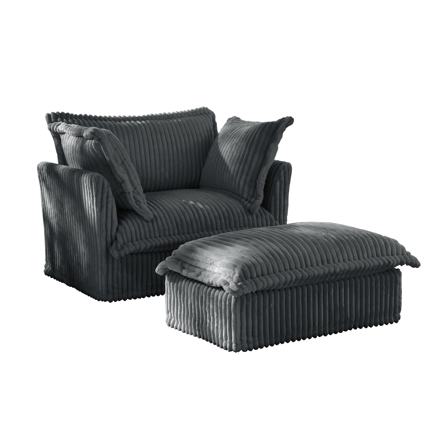Armchair with Ottoman