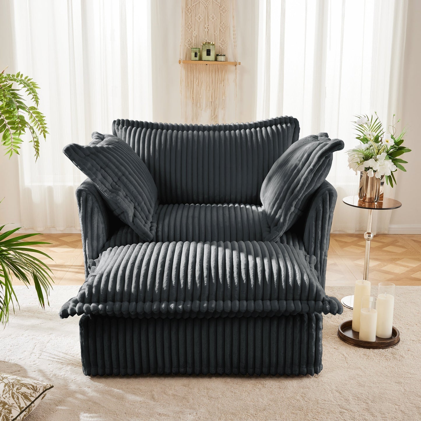 Armchair with Ottoman